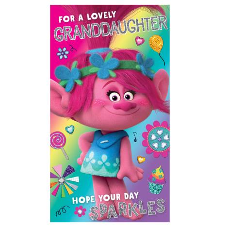 Lovely Granddaughter Trolls Birthday Card £2.45